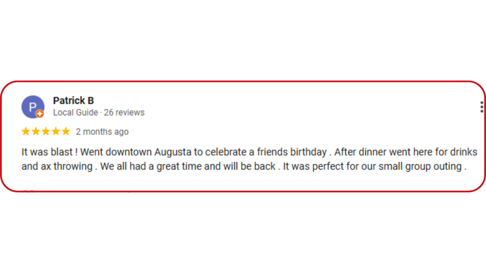 review patrick
